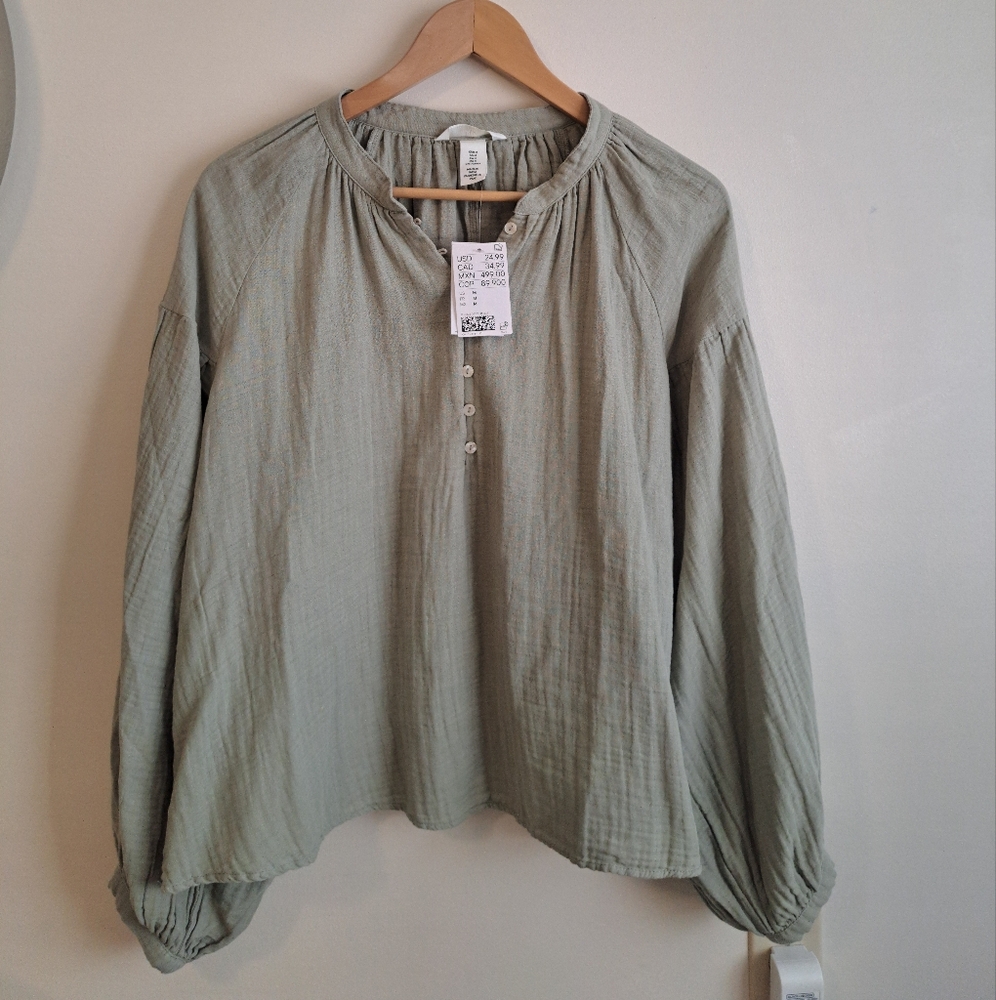H&M Boho Styled Blouse
